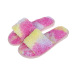 non-slip lamb wool flat-bottomed slippers   NSPE21974