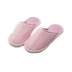 striped warm soft bottom slippers  NSPE21975