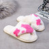 fashion rabbit fur cotton slippers NSPE21976