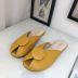 fashion trend high-quality leather slippers NSPE22003
