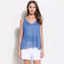 solid color thin sleeveless knitted camisole  NSYH22091