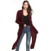 irregular long-sleeved knitted cardigan jacket NSYH22100