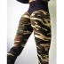 high waist hip camouflage print leggings  NSZH22151