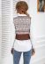 knitwear single-breasted V-neck vest cardigan NSMY22232