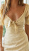 puff sleeve design dress NSLD22400