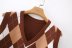 plaid sleeveless V-neck wool knitted vest  NSAM22528