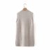 loose sleeveless pullover wool vest NSAM22544