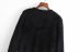 winter faux fur effect knitted cardigan  NSAM22562