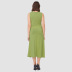 new plus size V-neck waist slimming solid color dress  NSJR22597