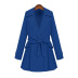 fashionable suit collar trench coat  NSJR22598