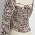sexy short backless leopard print vest  NSJR22606