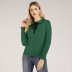 spring and autumn temperament knitted pullover long-sleeved sweater   NSJR22616