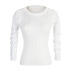 autumn all-match casual stretch long-sleeved bottoming shirt sweater   NSJR22620
