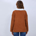 autumn and winter fashion solid color cardigan long-sleeved jacket   NSAL22766