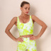 printed sports quick-drying shockproof yoga fitness vest NSNS22850