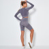 seamless knitted yoga fitness two-piece  NSLX22861