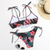 sexy split printing swimwear  NSHL22963