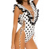 new one-piece black  lace backless one-piece swimsuit  NSHL23010