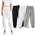 waistband design solid color sports pants  NSLD23111