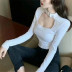 fashion casual long-sleeved bottoming shirt  NSAC23158