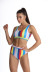 new sexy fashion color striped split bikini  NSHL23313