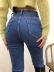 thickened inner fleece stretch jeans  NSHS23375