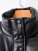 autumn and winte leather warm bread cotton jacket NSHS23377