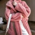  autumn and winter lamb wool mid-length cotton coat NSHS23391