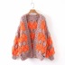  autumn and winter thick knit sweater cardigan loose jacket NSHS23423