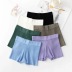 Pure color stretch knit shorts NSHS23440