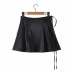 lace-up mercerized cotton short skirt NSHS23501