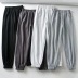 pantalones deportivos con cremallera en la cintura elástica NSHS23506