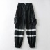 reflective stitching pocket trousers  NSHS23510