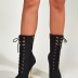 high-heel lace-up boots  NSSO23610