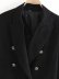 nueva chaqueta de traje holgada fina con doble botonadura NSAM23687