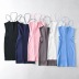 tight elastic suspender dress NSHS23787