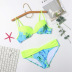 new sexy bikini printing gather split swimsuit  NSHL23847