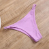 new split bikini solid color sexy swimwear NSHL23846