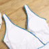 fashion print one-piece swimsuit  NSHL23855