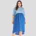 spring and autumn simple color matching mid-length skirt  NSJR23557