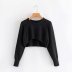 autumn solid color pullover sweater  NSAM15426