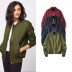all-match leisure solid color jacket  NSLD15525