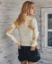 autumn new women s casual fashion all-match round neck sweater NSLD15542