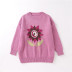 fashion round neck jacquard sweater NSLD15557