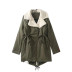 fashion drawstring cotton jacket NSLD15622