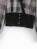 new plaid velvet stitching top shirt NSAM24015