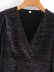 new fall/winter puff sleeve V-neck short top shirt  NSAM24028