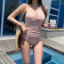 one-piece sexy cover belly slimming swimwear NSHL24071