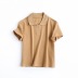 small lapel short sleeve t-shirt   NSHS24311