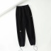elastic drawstring knitted sweatpants NSHS24423